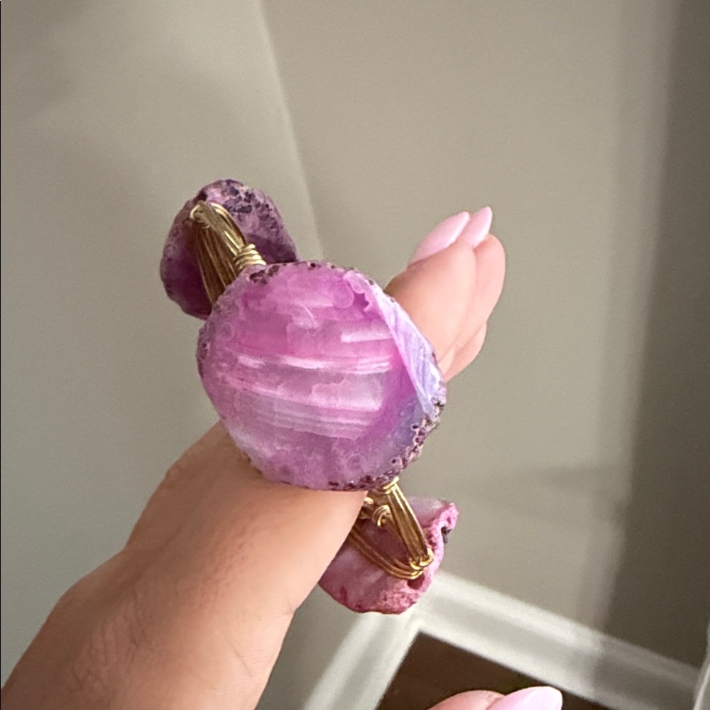 Bourbon and Boweties Purple Agate